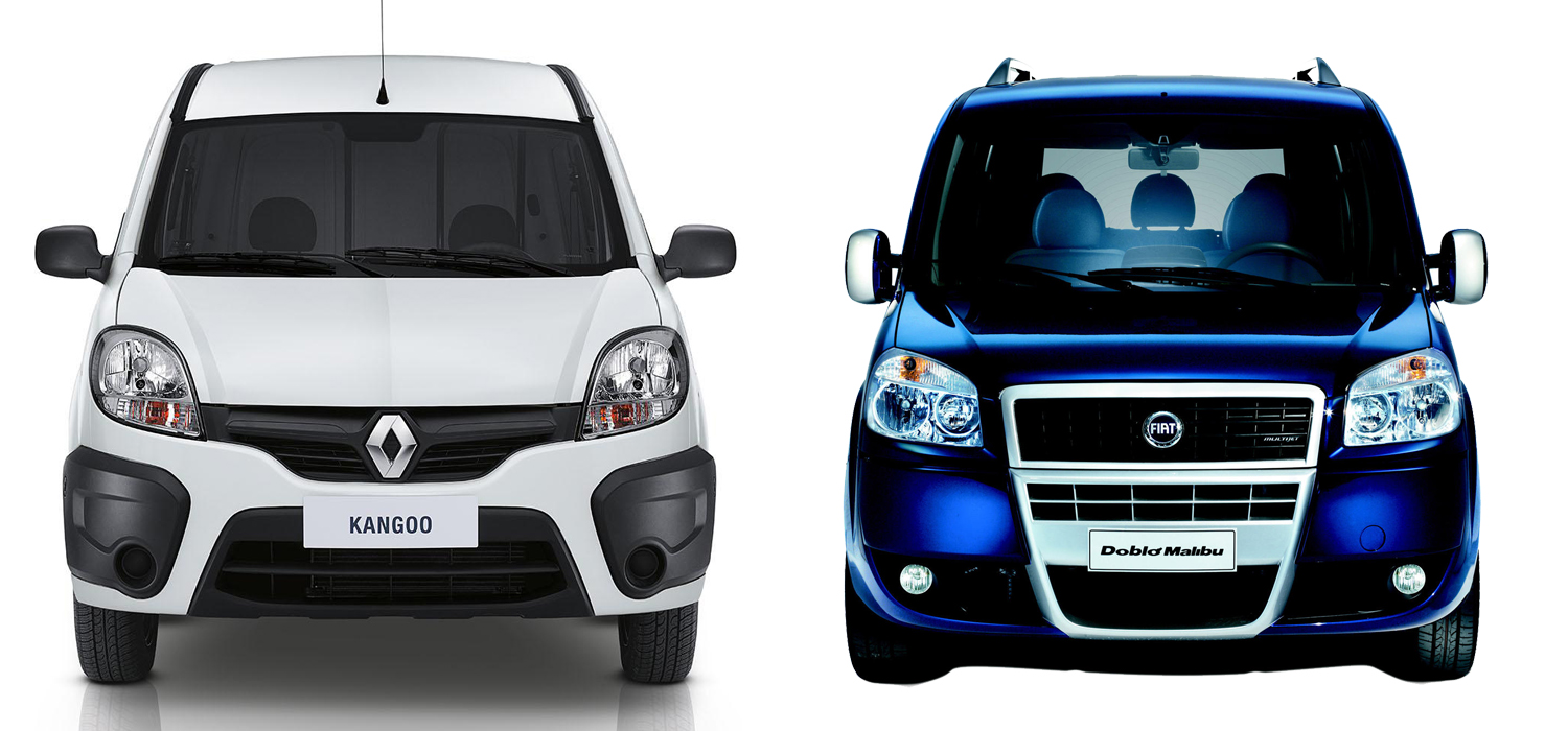 Fiat Doblo и Renault Kangoo