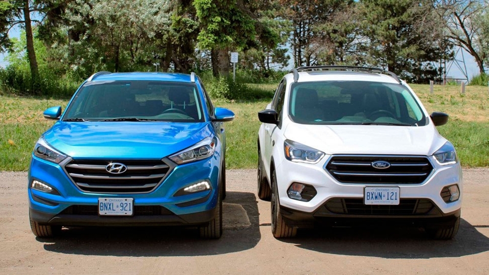 Ford Kuga и Hyundai Tucson
