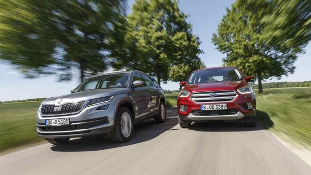 Ford Kuga и Skoda Kodiaq