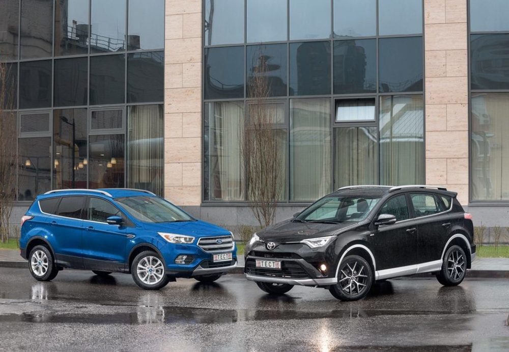 Ford Kuga и Toyota RAV4
