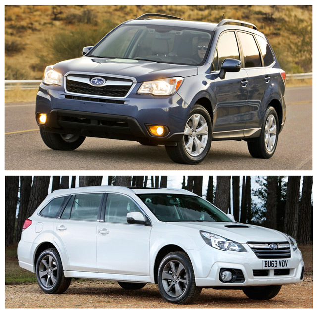 Subaru Forester и Subaru Оutback Subaru Оutback и Subaru Forester - японский универсал против японского внедорожника