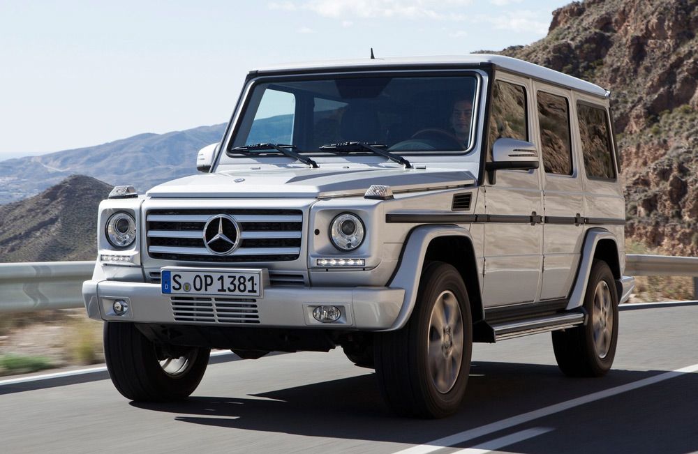 Gelandewagen в движении Gelandewagen в движении