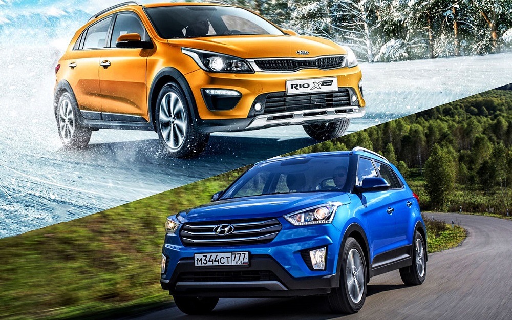 Kia Rio X-Line и Hyundai Creta