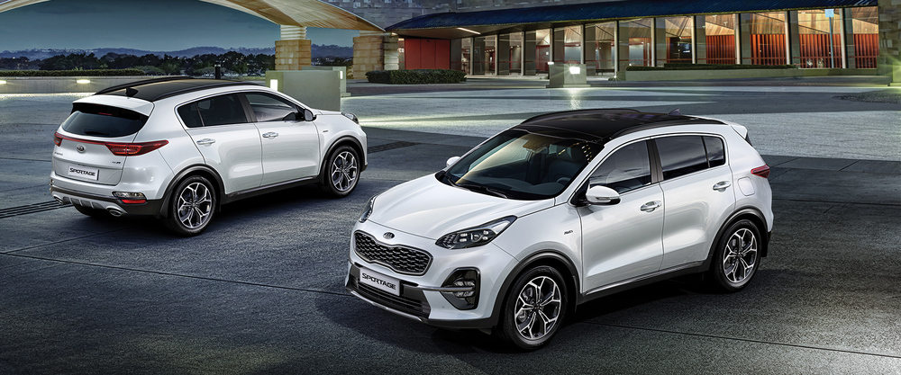 Kia Sportage Kia Sportage белая