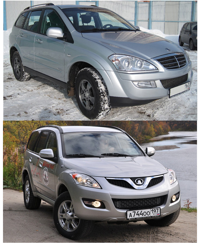 Автомобили Great Wall Hover H5 и SsangYong Kyron - современные внедорожники от азиатских производителей