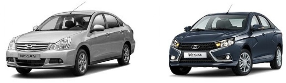 Lada Vesta или Nissan Almera