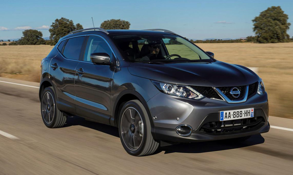 Nissan Qashqai на трассе