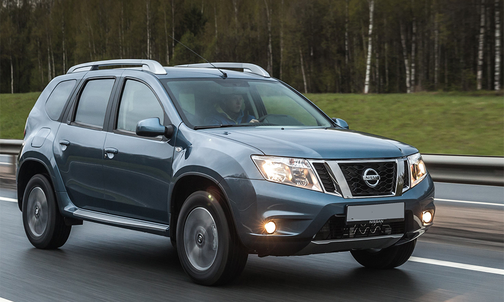 Nissan Terrano на трассе