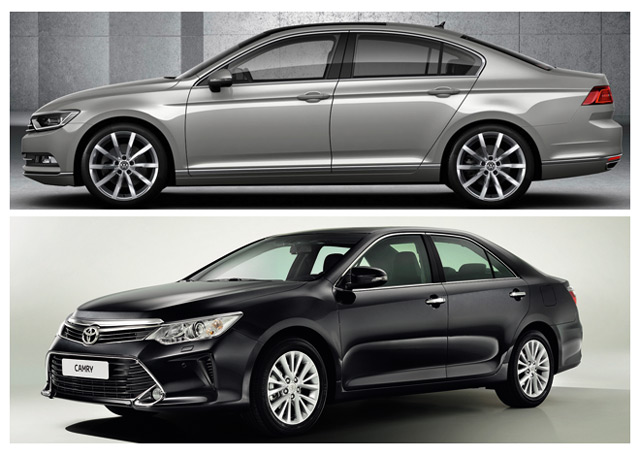 Volkswagen Passat и Toyota Camry Volkswagen Passat или Toyota Camry - какое авто имеет лучшие характеристики для наших дорог