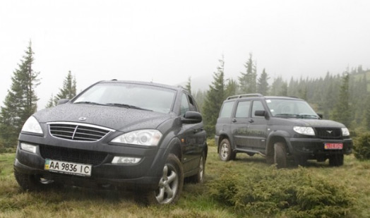 УАЗ Патриот и SsangYong Kyron УАЗ Патриот и SsangYong Kyron - конкуренты или нет?
