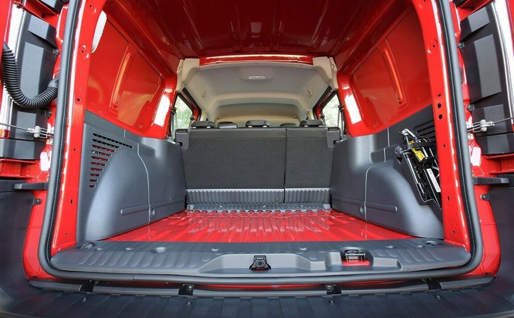 Вместительность кузова Renault Kangoo Кузов Renault Kangoo