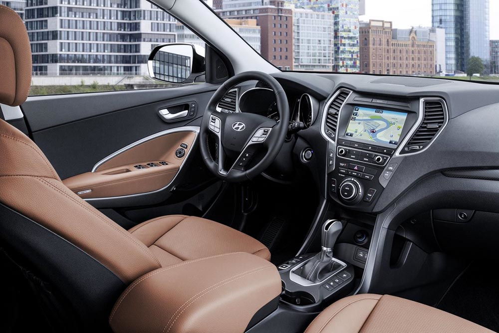 Салон Hyundai Santa Fe