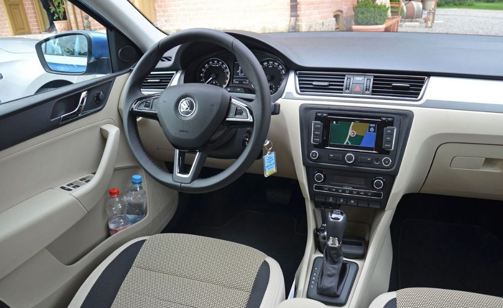 Салон Skoda Rapid Skoda Rapid