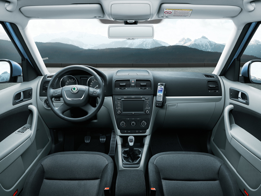 Салон Skoda Yeti Салон Skoda Yeti