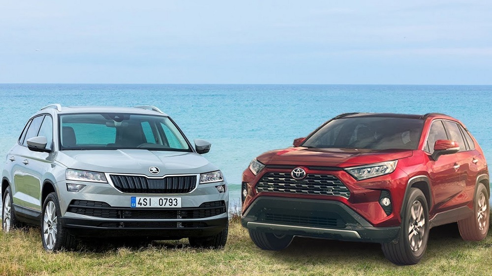 Skoda Kodiaq и Toyota RAV4