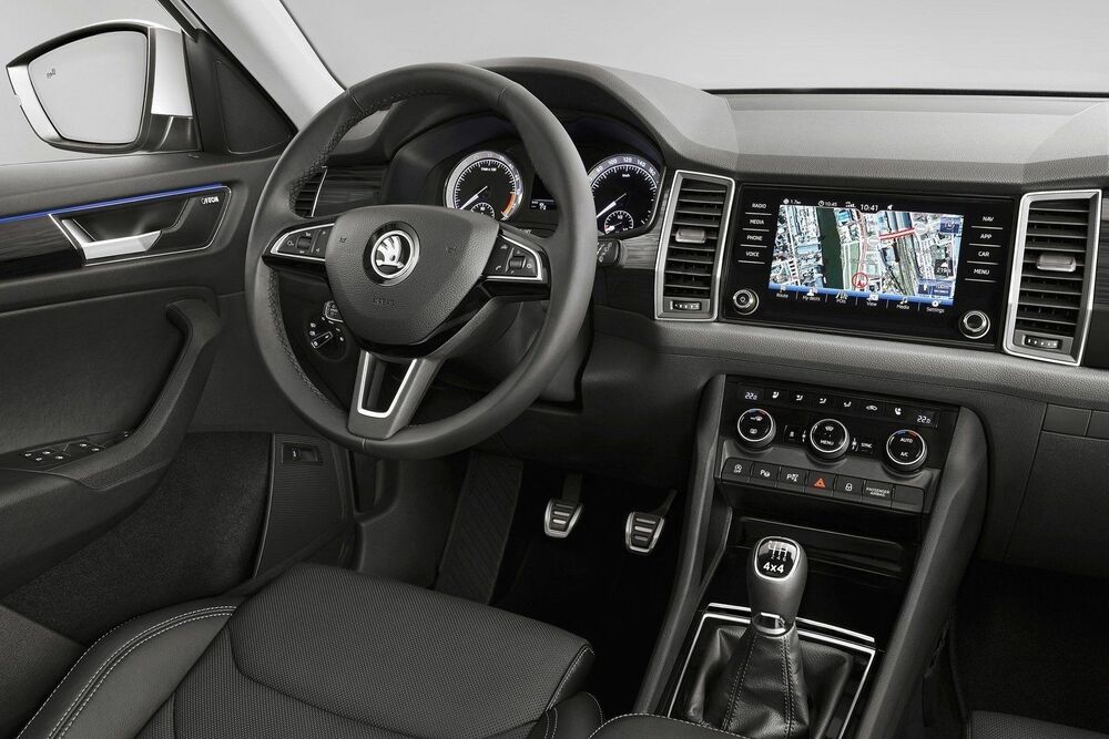 Салон Skoda Kodiaq Skoda Kodiaq салон авто