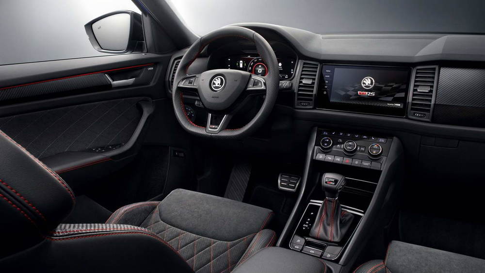 Skoda Kodiaq салон в авто
