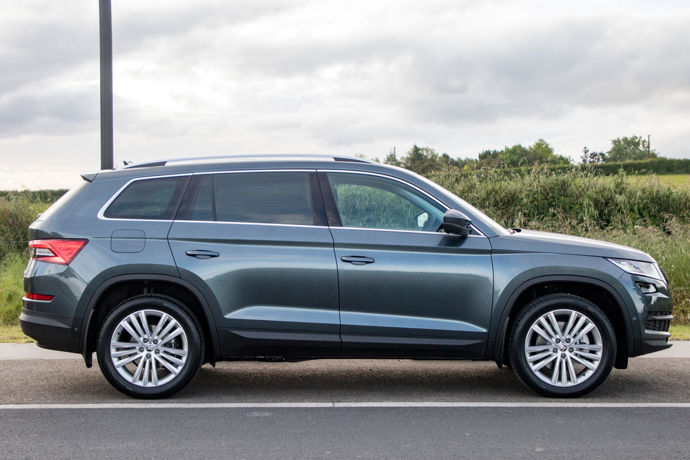 Skoda Kodiaq в сером цвете Skoda Kodiaq