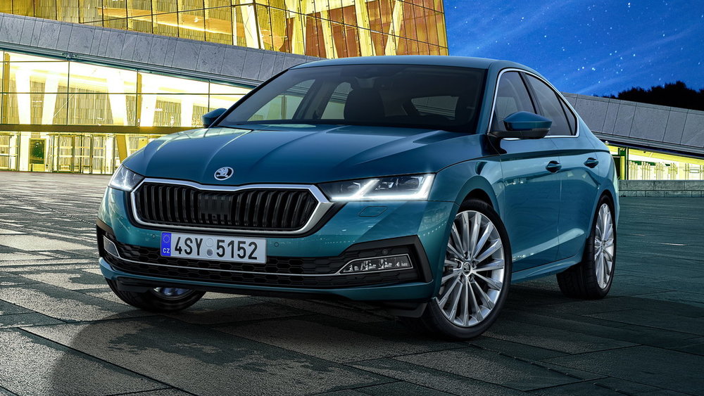Skoda Octavia Skoda Octavia зеленый