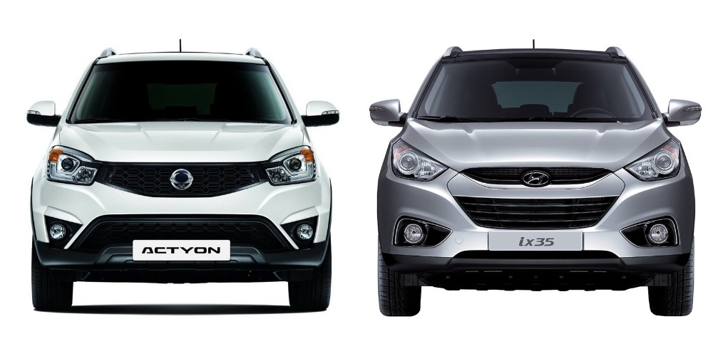 SsangYong Actyon и Hyundai ix35