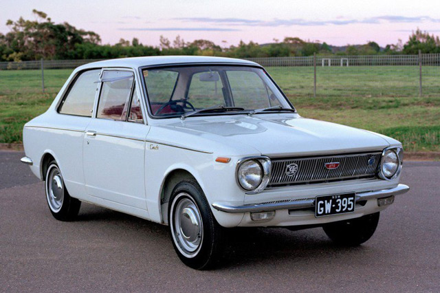 Toyota Corolla 1966 года
