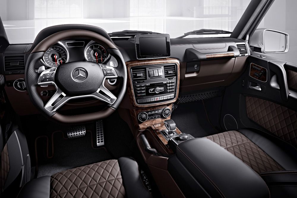 Убранство Mercedes Gelandewagen Убранство Mercedes Gelandewagen
