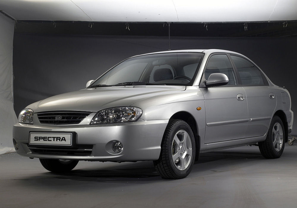 Внешний вид Kia Spectra